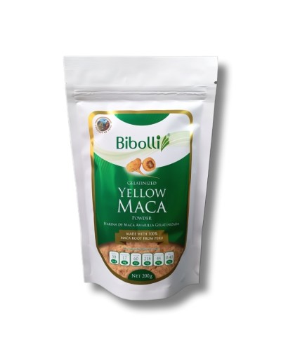 MACA AMARILLA GELATINIZADA 100% PURA