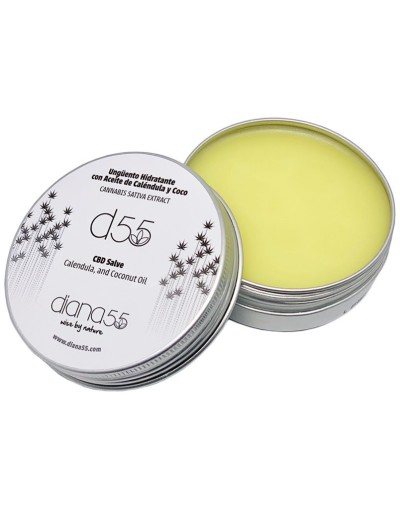 Ungüento con caléndula  coco  cbd hidratar y dolores