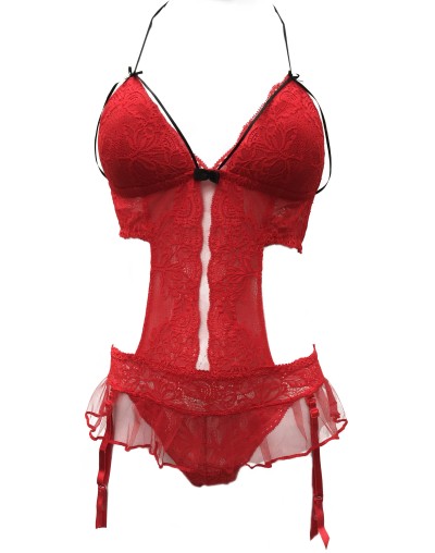 BabyDoll Luna Rojo