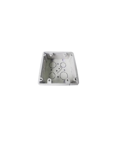 Caja Plastica 2400 4x4 Blanca Robusta Ciles