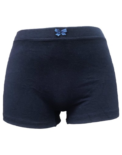 Boxer Dama Algodón x6 Colores Básicos
