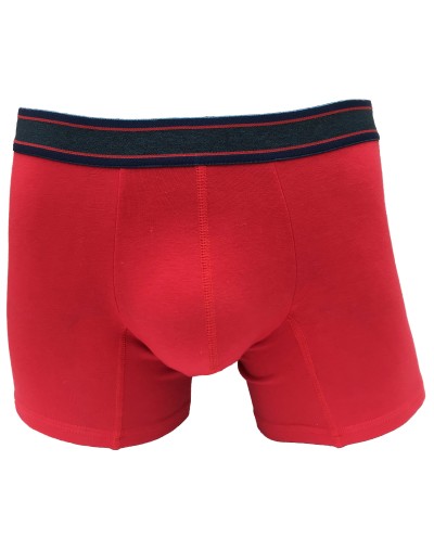 Boxer Hombre Algodon x6 Colores Básicos