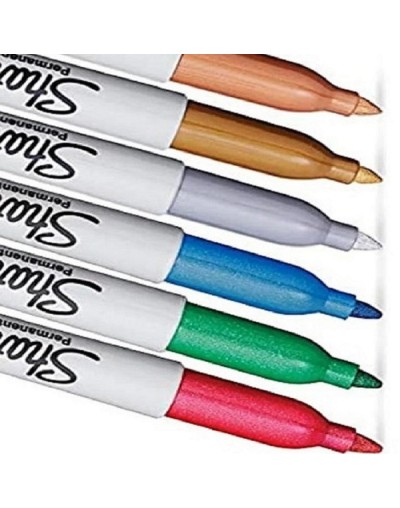 Marcador sharpie colores metalicos x 6 und