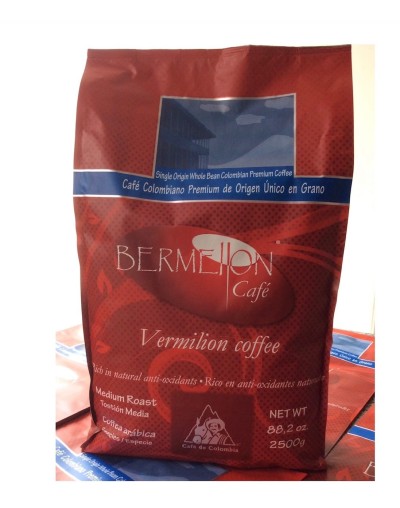 Café Bermellón Excelso Premium x 2500g en GRANO