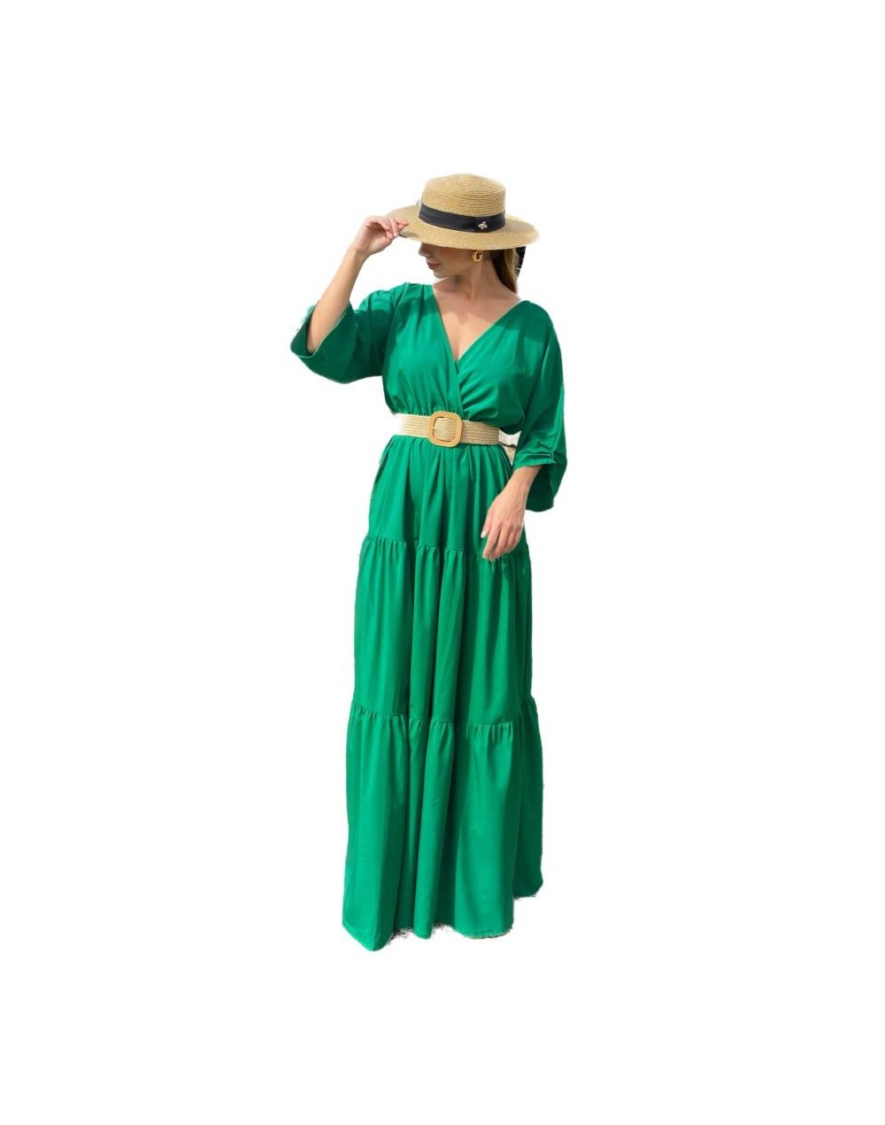 Vestido amalfi verde 