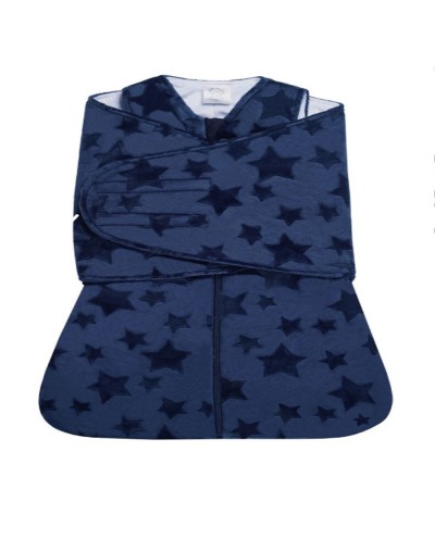 Swaddle estrellas azul