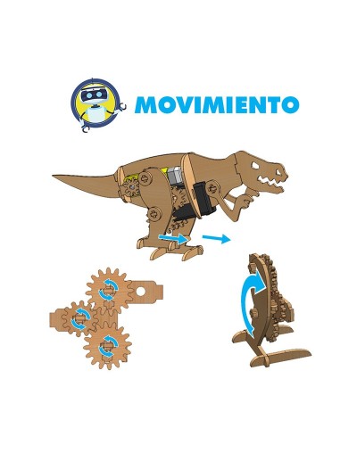 Kit robot dinosaurio