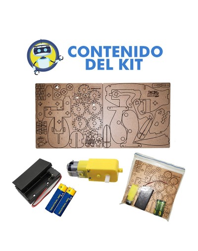 Kit robot dinosaurio