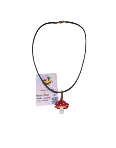 Collar hongo miyuki