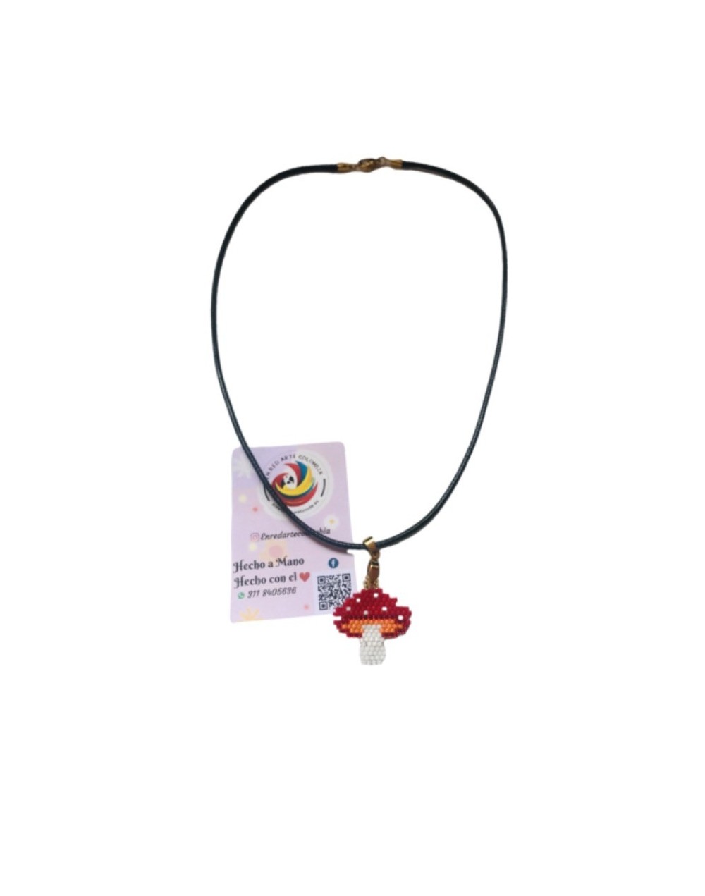 Collar hongo miyuki