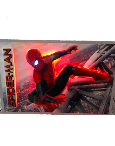 Cuadro en relieve súper héroes Spiderman  Viverarte