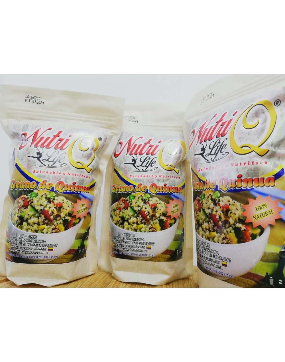 QUINUA EN GRANO 500g