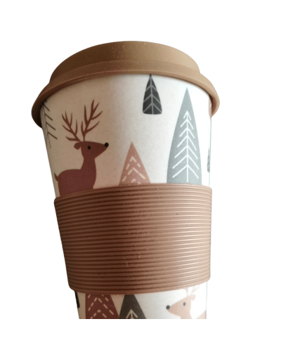 Mug de fibra de bambú