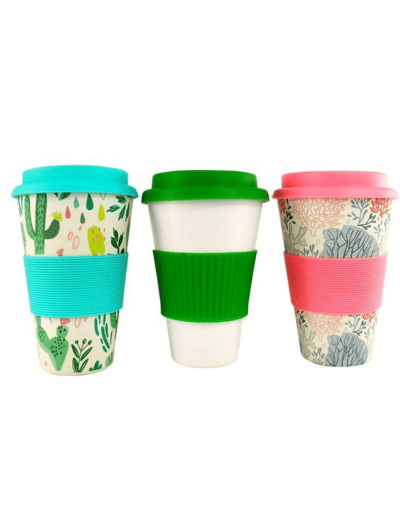 Mug de fibra de bambú