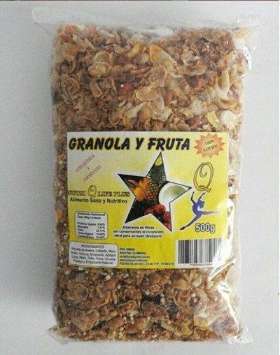 GRANOLA CON QUINUA 