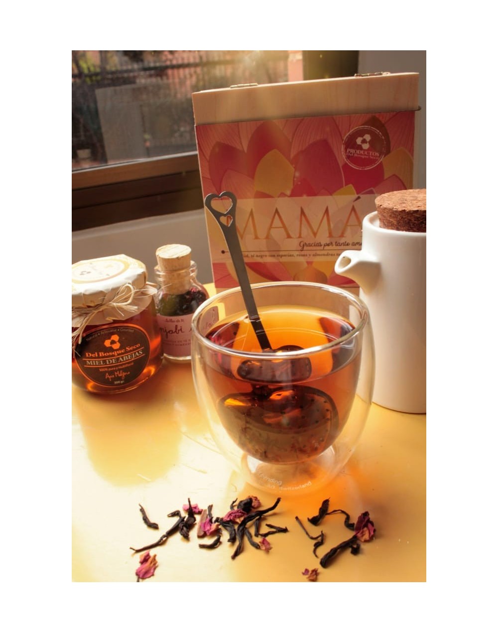 Kit té chai dulce armonía con dispensador