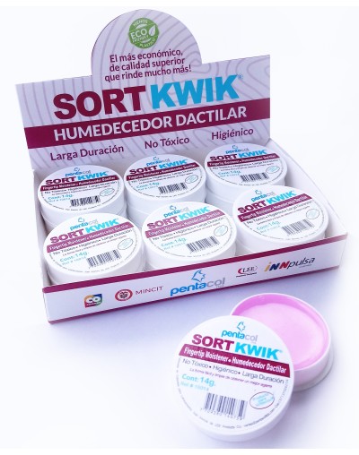 EC05  HUMEDECEDOR DACTILAR SORTKWIK 14 GX12