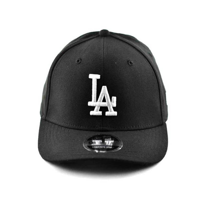 Los Angeles Dodgers Black and White Stretch Snap 9FIFTY