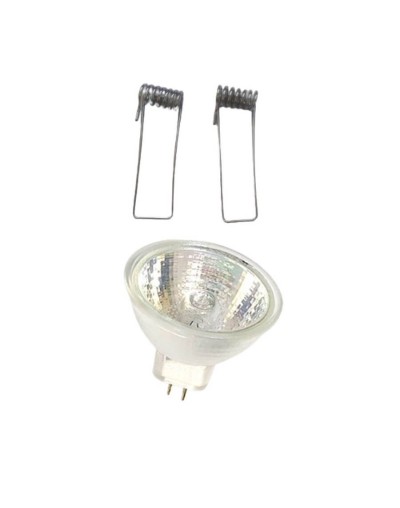 Bombillo halogeno dicroico 110v 50w bipin con pines laterales