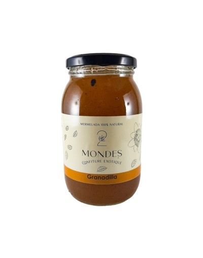 2 mondes mermelada de granadilla 500g
