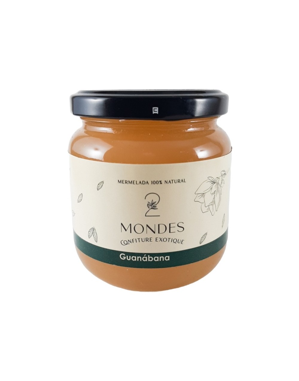 2 mondes mermelada de guanabana 230g