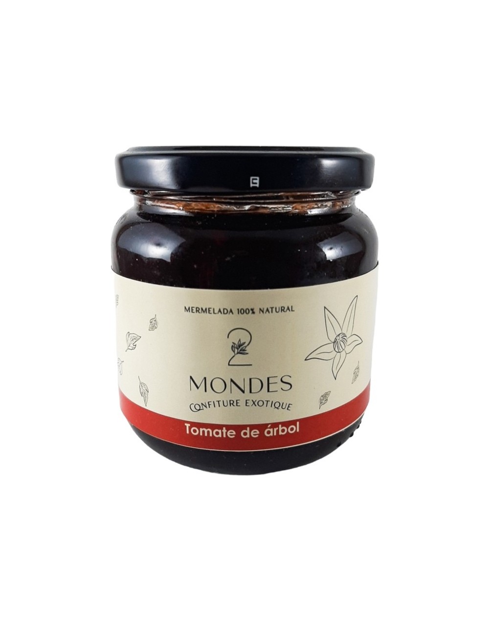 2 mondes mermelada de tomate de árbol 230g