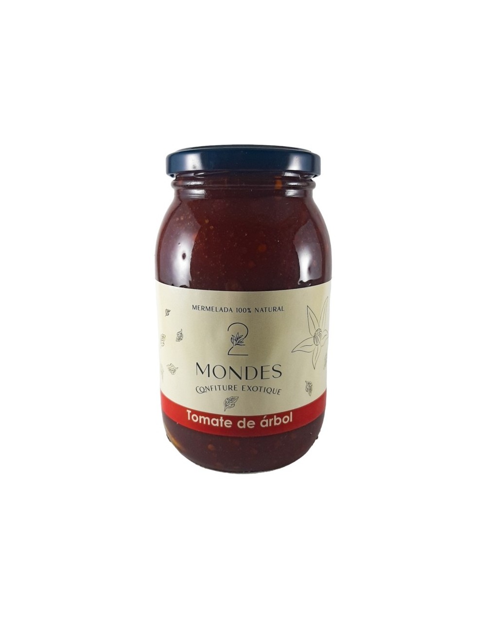 2 mondes mermelada de tomate de árbol 500g