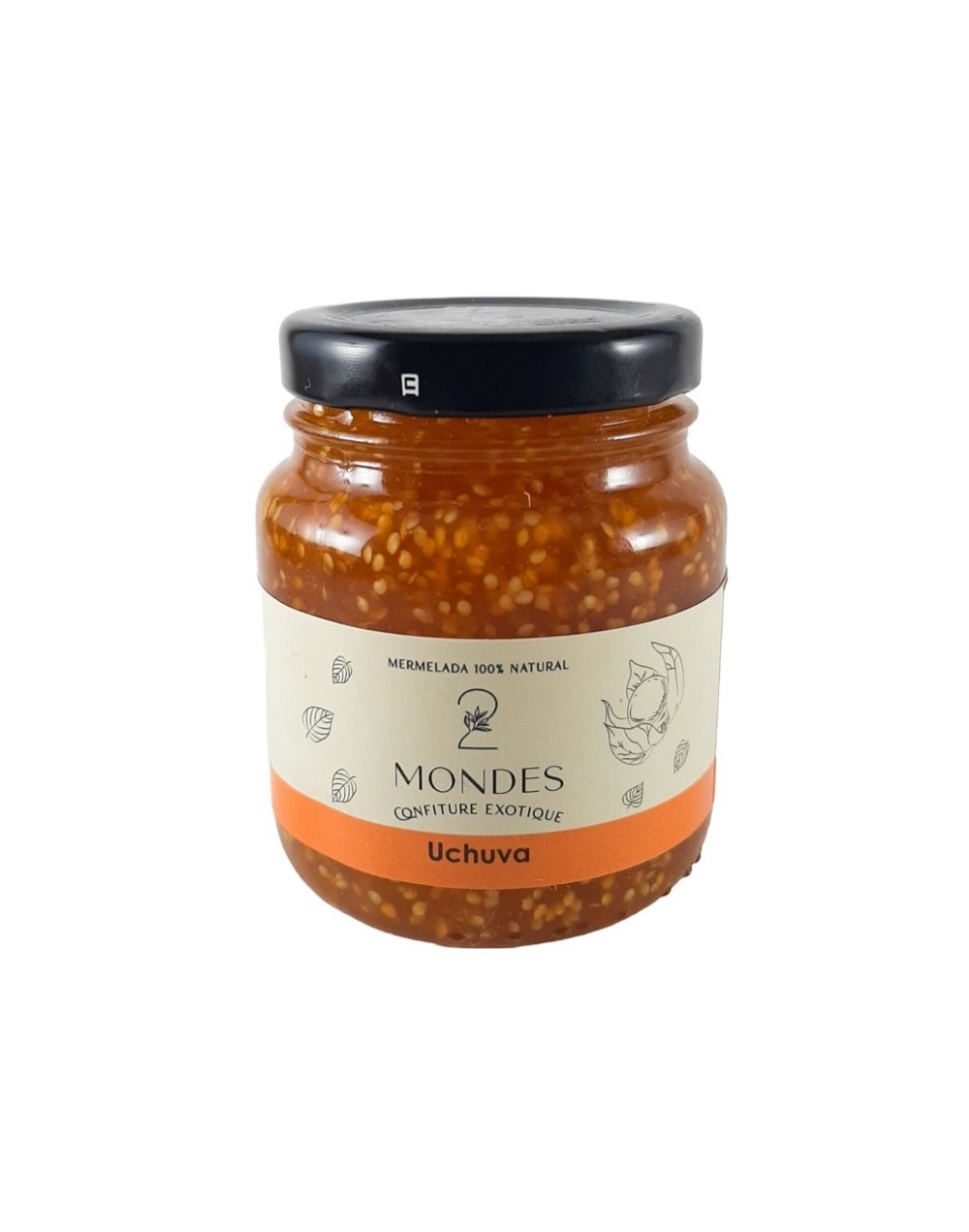 2 mondes mermelada de uchuva 130g
