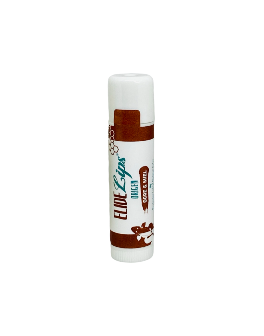 Elide lips origen ocre miel tratamiento de labios labial con color