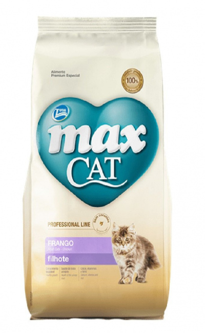 Max Cat Gatitos Frango 1Kg.