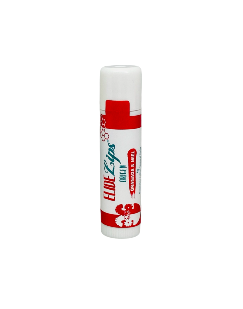Elide lips origen granada miel tratamiento de labios labial con color