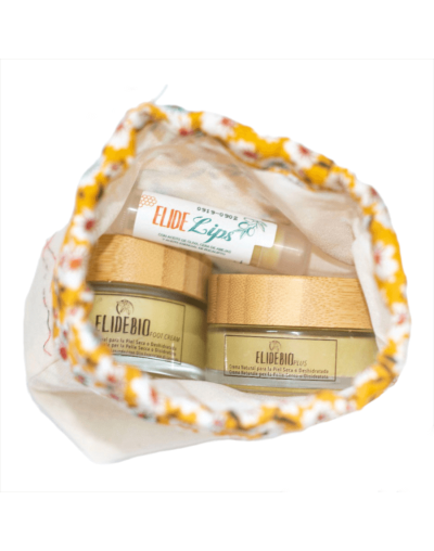 Kit coccole combo cremas para manos y pies labial natural sin color