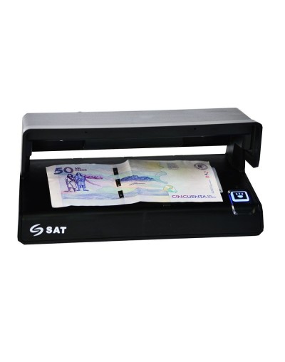DETECTOR DE BILLETES SAT DBL11 NEGRO
