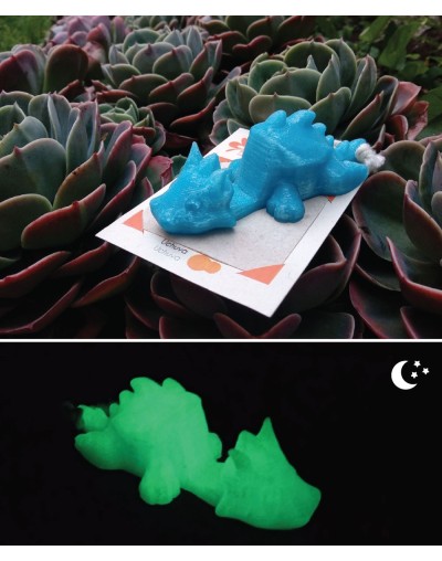 Base celular en impresión 3D  Papel Plantable  Dragón