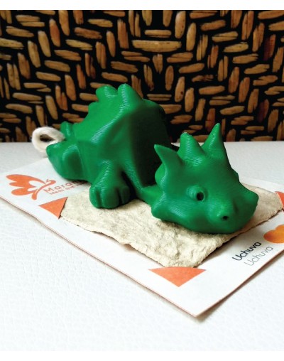 Base celular en impresión 3D  Papel Plantable  Dragón