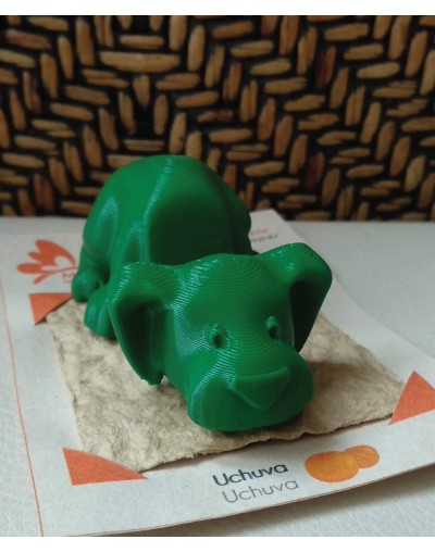 Base celular en impresión 3D  Papel Plantable  Perro