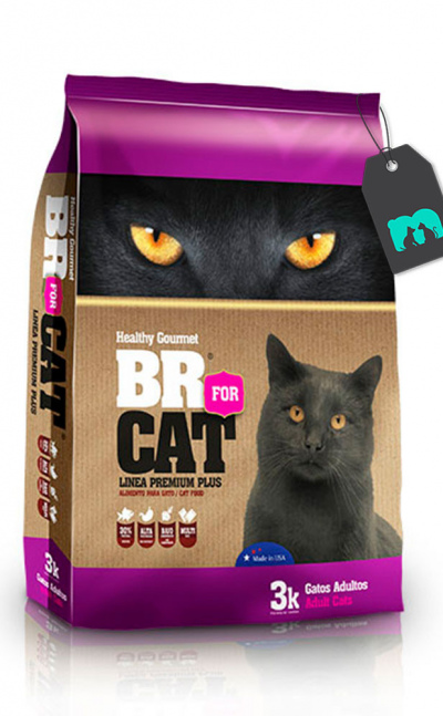 BR for Cat Gatos Adultos 1Kg.