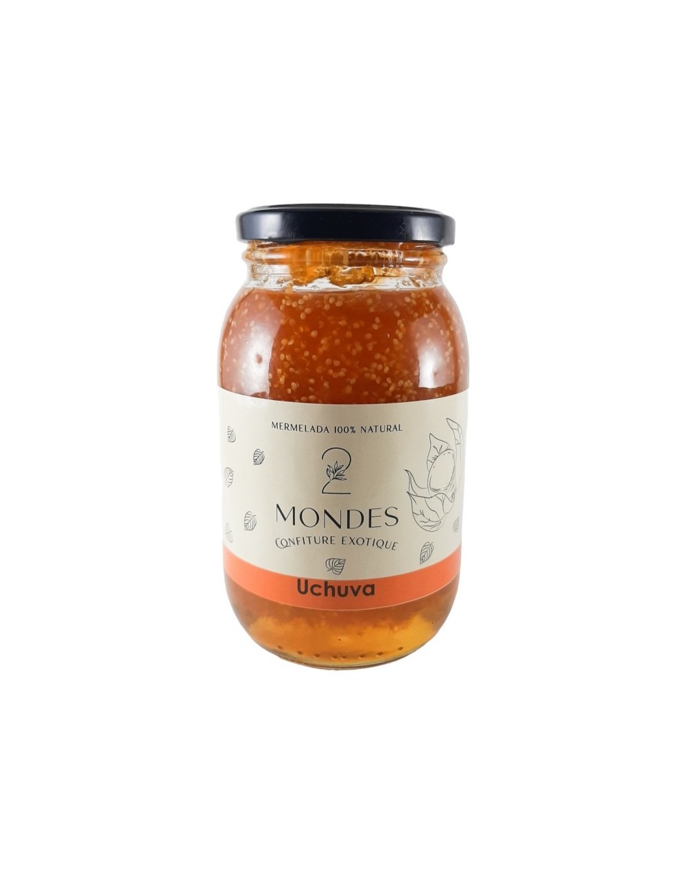 2 mondes mermelada de uchuva 500g