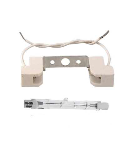 Tubo Halogeno J78 120v 150w Con Socket