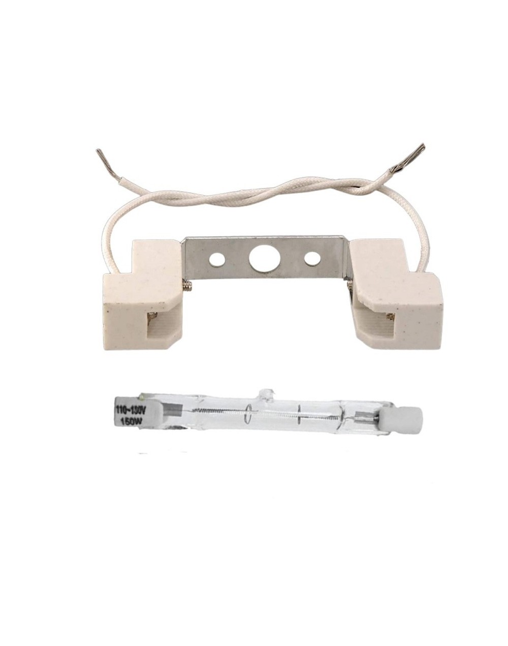 Tubo Halogeno J78 120v 150w Con Socket