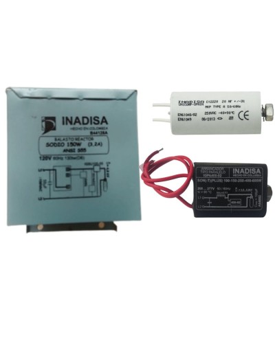 Kit Armado Sodiometalhar 150w 220v Marca Inadisa