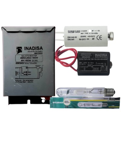 Kit Armado Metalhar 400w 220v Marca Inadisa Cbombillo