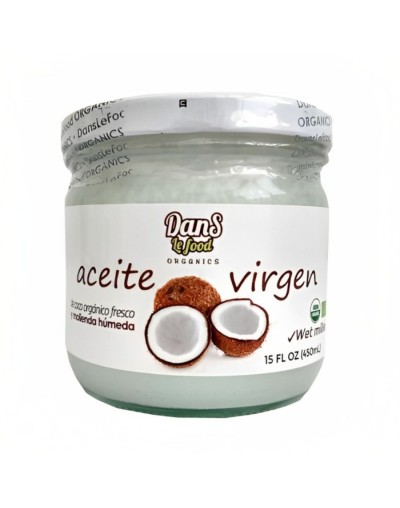 Aceite de coco virgen organico 450 ml