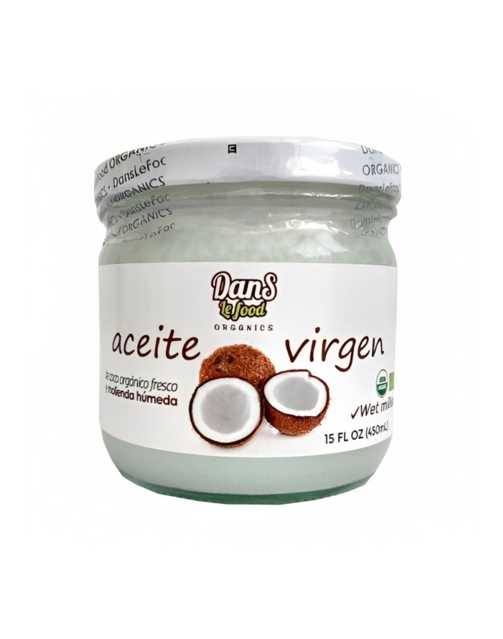 Aceite de coco virgen organico 450 ml