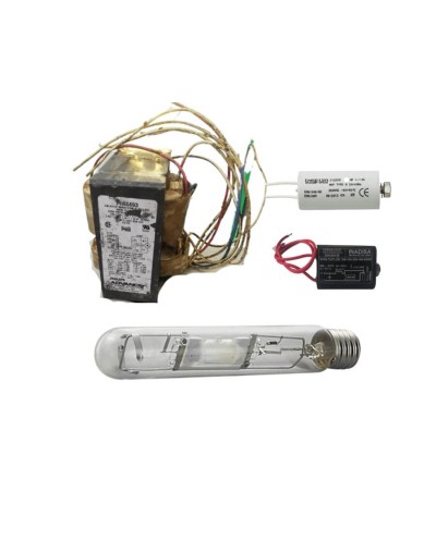 Kit metalhar 400w mutivoltaje 120277v con bombillo
