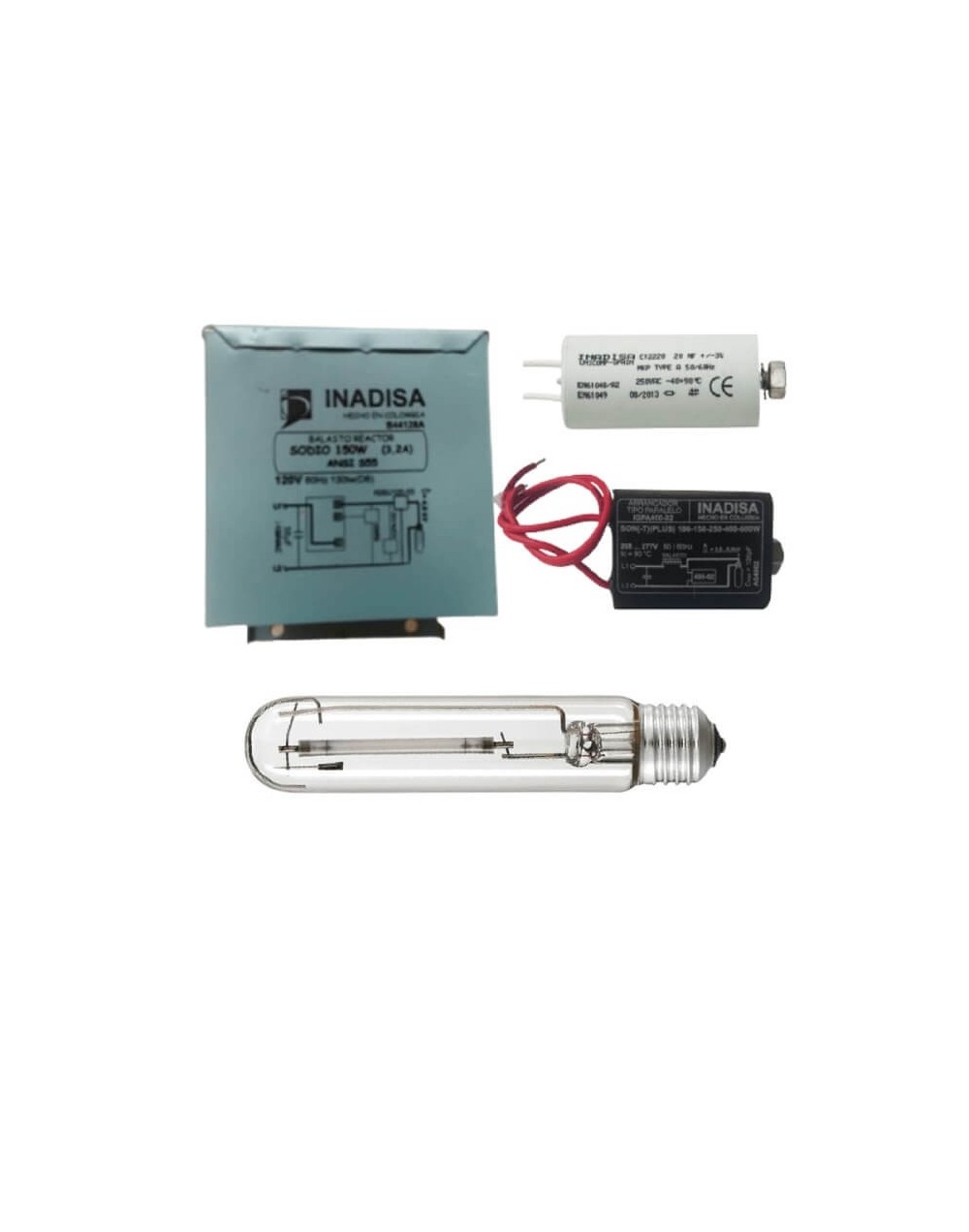 Kit Armado Sodio 150w 220v Marca Inadisa Con Bombillo