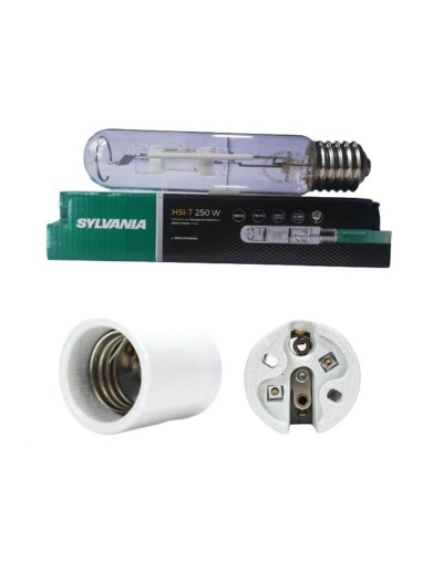 Bombillo Tubular Metalhar 250w Sylvania Cportalampara E40