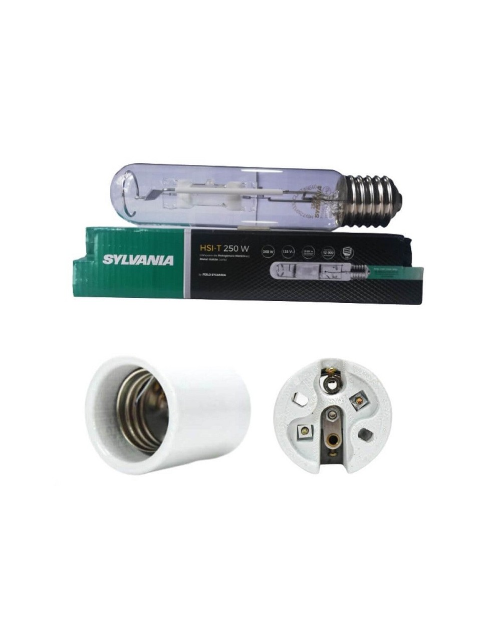 Bombillo Tubular Metalhar 250w Sylvania Cportalampara E40