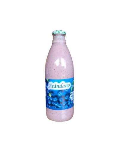 Yogurt de arándano sin azúcar de 1000ml 100% natural