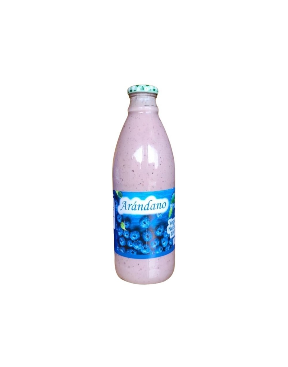 Yogurt de arándano sin azúcar de 1000ml 100% natural
